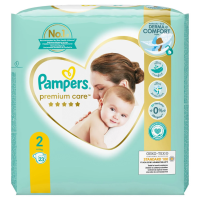 ПРОДУКТЫ ДЛЯ ДЕТЕЙ Памперс Памперс подгузники #2 Premium Care (4-8кг) N88